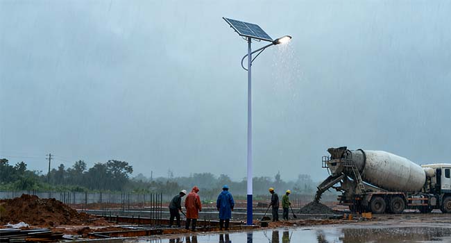 solar street lights